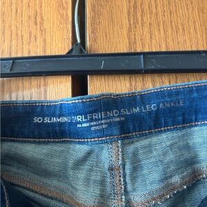 Chico's So Slimming Slim Leg Ankle Jeans - Blue